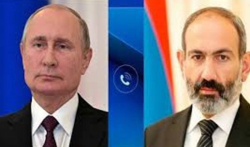 Putin və Paşinyan arasında telefon danışığı olub Putin və Paşinyan arasında telefon danışığı olub