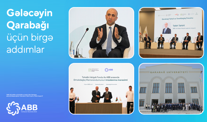 ABB Qarabağ Universitetinin 50 tələbəsinə təqaüd ayıracaq ABB Qarabağ Universitetinin 50 tələbəsinə təqaüd ayıracaq