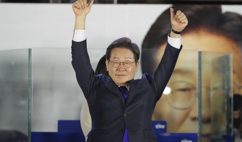 Li Jae-Myonq prezident seçkilərində qalib gəlib Li Jae-Myonq prezident seçkilərində qalib gəlib