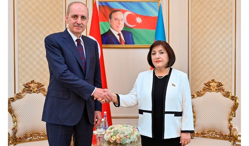 Sahibə Qafarova TBMM-in sədrini təbrik edib Sahibə Qafarova TBMM-in sədrini təbrik edib