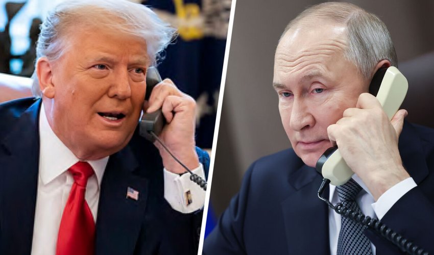 Путин и Трамп провели телефонный разговор Путин и Трамп провели телефонный разговор