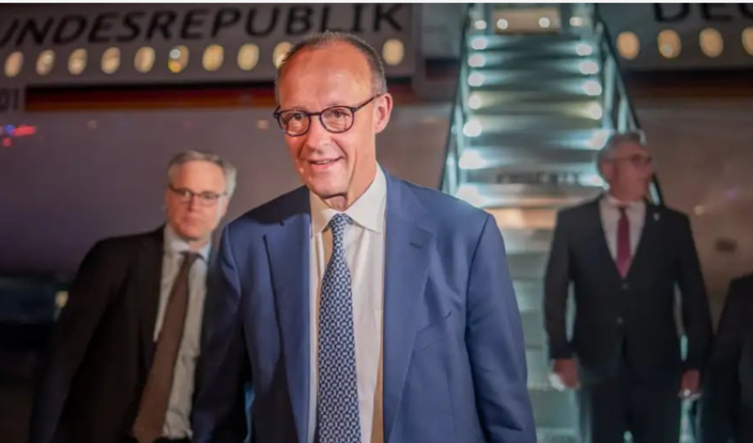 German Chancellor Merz arrives in Washington for meeting with Trump German Chancellor Merz arrives in Washington for meeting with Trump