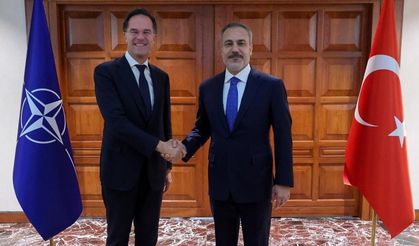 Fidan Rutte ilə Rusiya-Ukrayna münaqişəsinin həllini müzakirə edib Fidan Rutte ilə Rusiya-Ukrayna münaqişəsinin həllini müzakirə edib