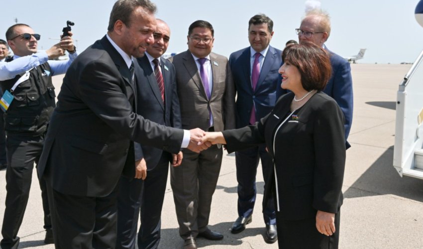 Sahibə Qafarova Qazaxıstana səfər edib Sahibə Qafarova Qazaxıstana səfər edib
