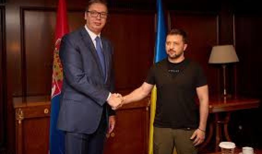 Aleksandar Vuçiç Zelenski ilə görüşüb Aleksandar Vuçiç Zelenski ilə görüşüb