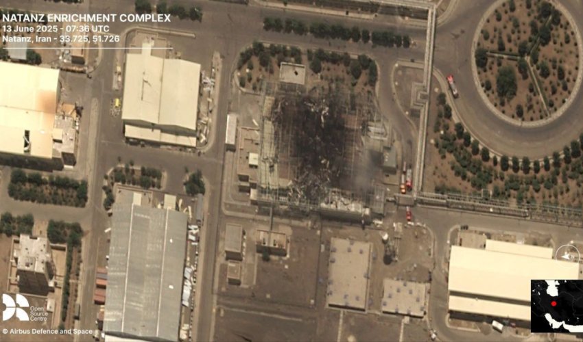 Satellite images show damage to Iran’s Natanz nuclear site after Israeli strike Satellite images show damage to Iran’s Natanz nuclear site after Israeli strike