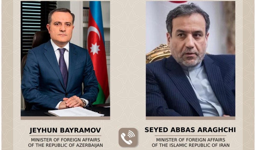 Azərbaycan və İran XİN rəhbərləri arasında telefon danışığı olub Azərbaycan və İran XİN rəhbərləri arasında telefon danışığı olub