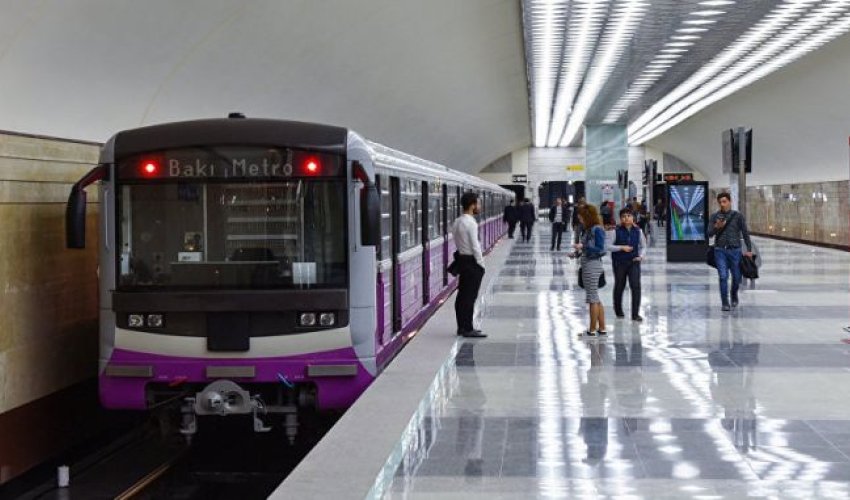 Пассажиропоток Бакинского метрополитена сократился на 1%