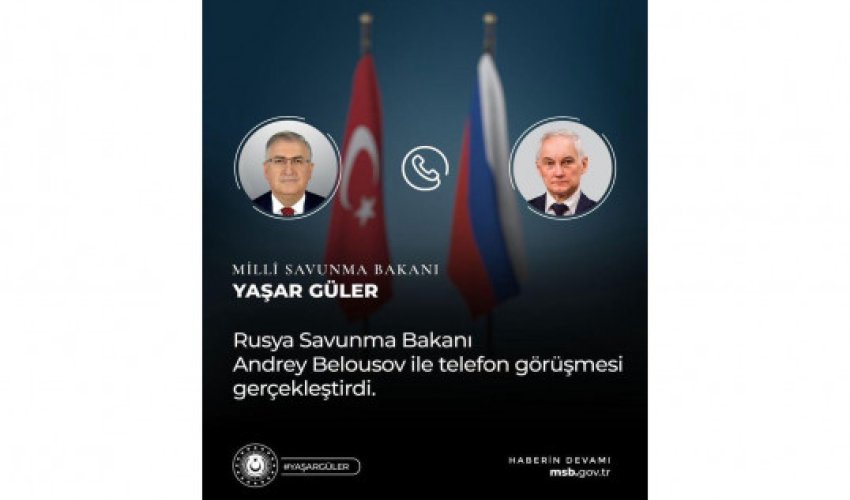 Türkiyə və Rusiya müdafiə nazirləri İran-İsrail münaqişəsini müzakirə ediblər Türkiyə və Rusiya müdafiə nazirləri İran-İsrail münaqişəsini müzakirə ediblər