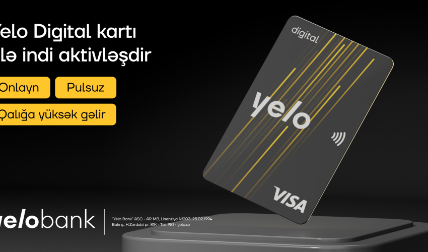 A New Digital Card from Yelo Bank: Yelo Digital Card! A New Digital Card from Yelo Bank: Yelo Digital Card!
