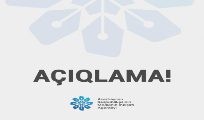 MEDİA Solovyovun fikirləri ilə bağlı açıqlama yayıb MEDİA Solovyovun fikirləri ilə bağlı açıqlama yayıb