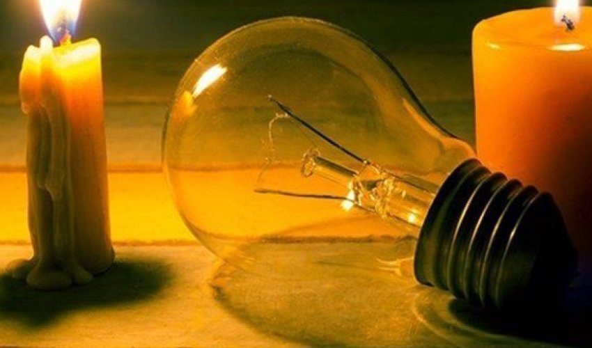 Bu ərazidə işıq olmayacaq Bu ərazidə işıq olmayacaq