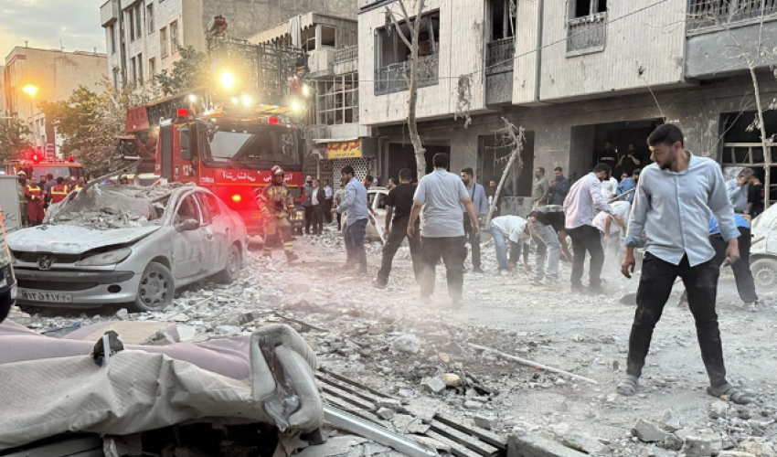 Israel says it struck nuclear research center, missile facilities in Iran Israel says it struck nuclear research center, missile facilities in Iran