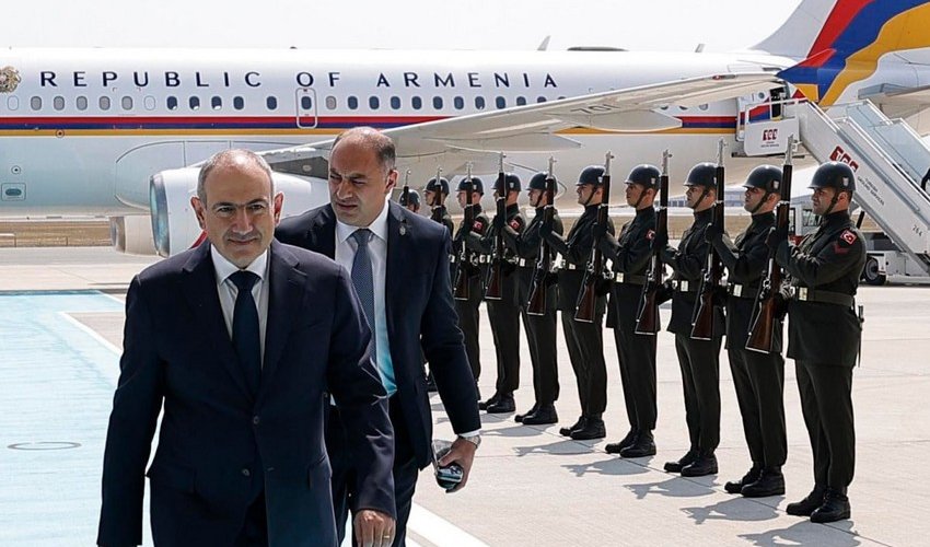 Paşinyan Türkiyədə işgüzar səfərdədir Paşinyan Türkiyədə işgüzar səfərdədir
