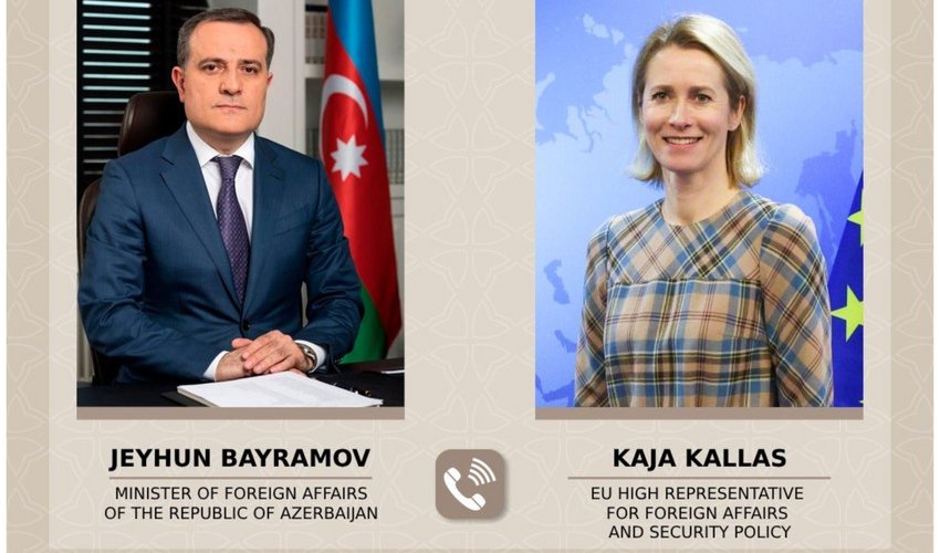 Ceyhun Bayramov və Kaya Kallas İsrail-İran qarşıdurmasını müzakirə edib
Ceyhun Bayramov və Kaya Kallas İsrail-İran qarşıdurmasını müzakirə edib