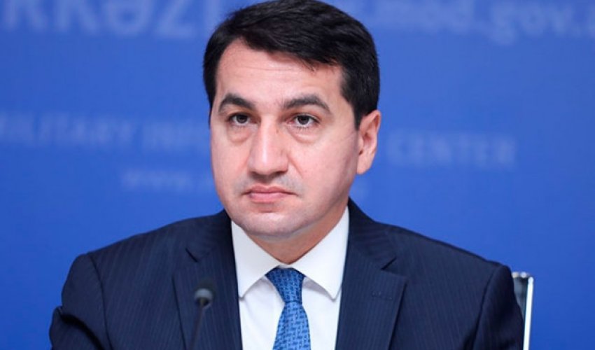 Хикмет Гаджиев поделился публикацией о визите дипломатов в Лачын Хикмет Гаджиев поделился публикацией о визите дипломатов в Лачын