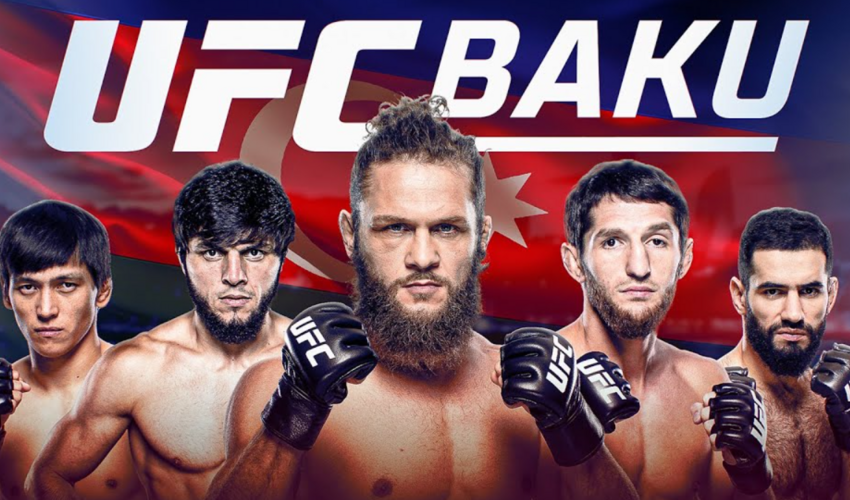 Bakıda UFC döyüş gecəsinə start verilib - Video Bakıda UFC döyüş gecəsinə start verilib - Video