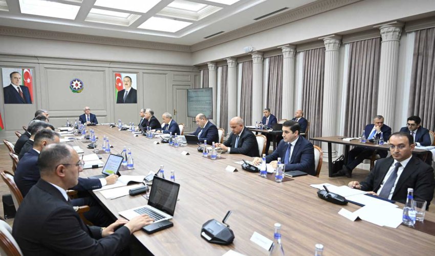 İqtisadi Şuranın iclası keçirilib İqtisadi Şuranın iclası keçirilib