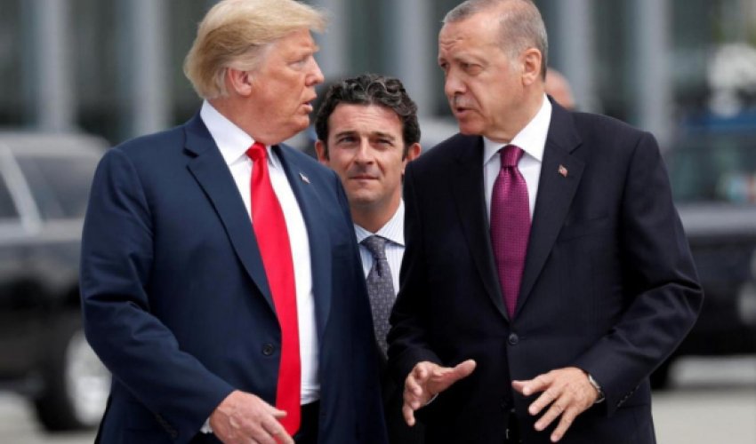 Ərdoğan və Tramp NATO sammitində görüşüb Ərdoğan və Tramp NATO sammitində görüşüb