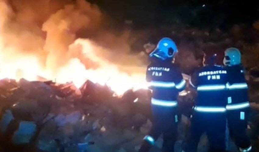 Расследование из-за взрыва и пожара в Баку Расследование из-за взрыва и пожара в Баку