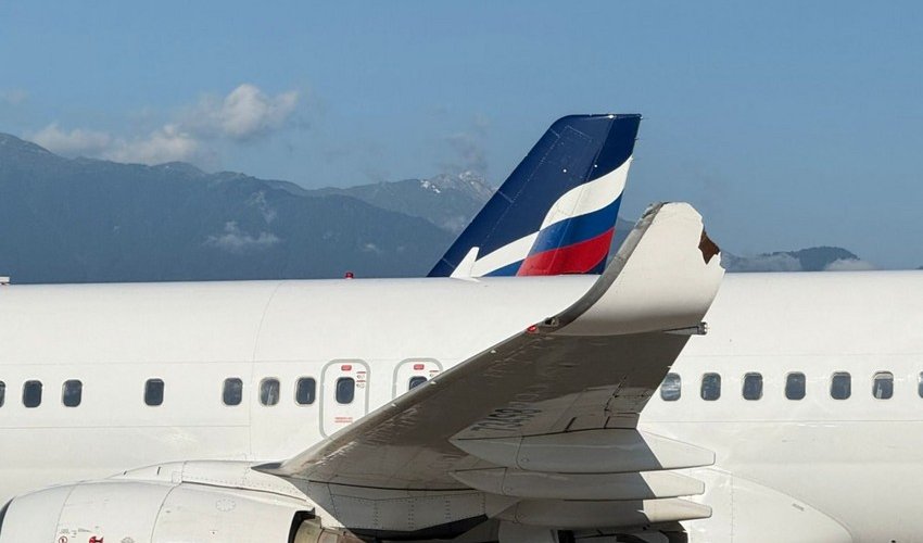 Rusiyada təyyarələr hava limanında toqquşub Rusiyada təyyarələr hava limanında toqquşub