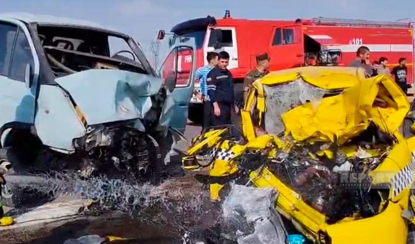 Naxçıvanda yol qəzası olub, ölənlər və yaralananlar var Naxçıvanda yol qəzası olub, ölənlər və yaralananlar var