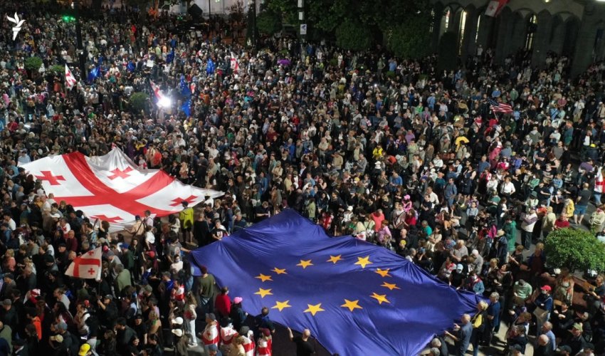 Thousands rally in Tbilisi as opposition urges unity