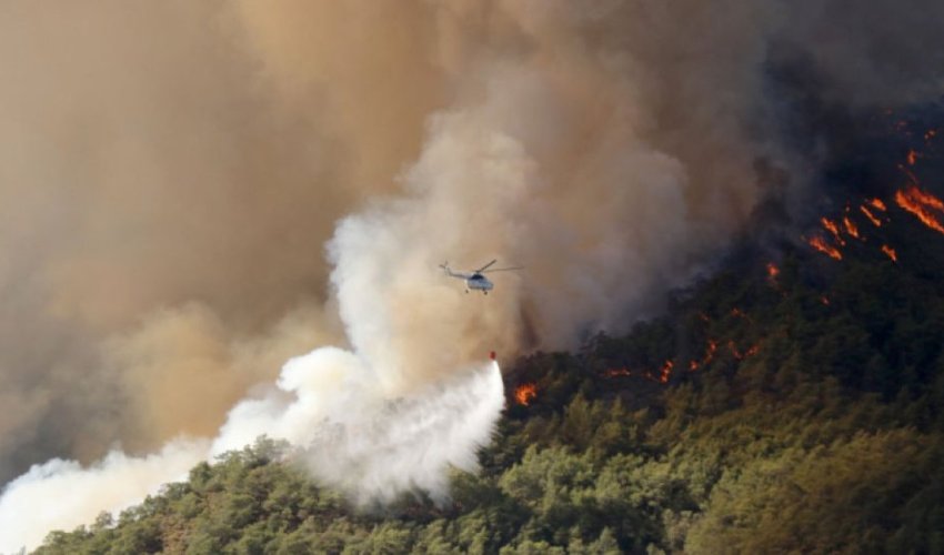 Wildfires force temporary closure of Izmir airport in Turkey Wildfires force temporary closure of Izmir airport in Turkey