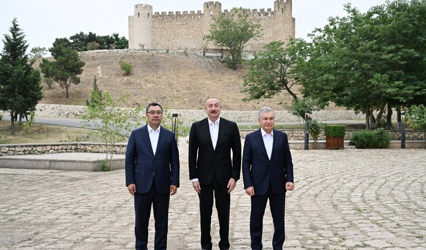 Prezidentlər Şahbulaq qalasında olublar