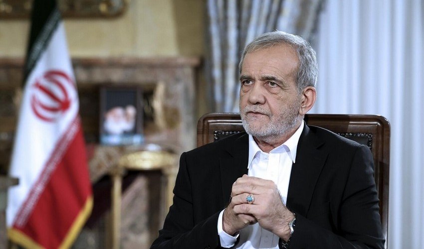 İran Prezidenti Məsud Pezeşkian Azərbaycana səfərə gəlib