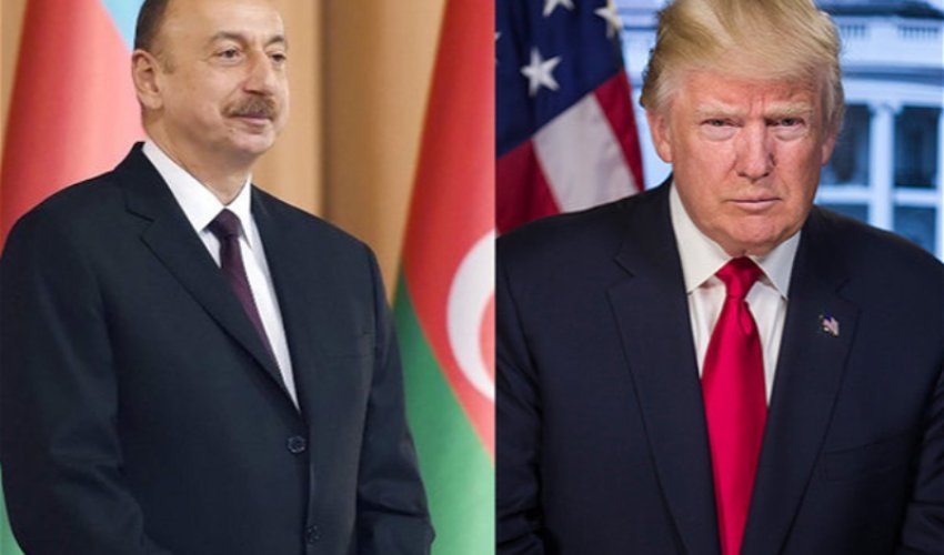 Президент Азербайджана поздравил Дональда Трампа
