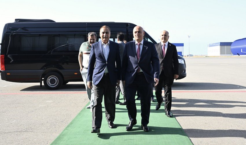 Pakistan Milli Assambleyasının sədri Azərbaycana rəsmi səfərə gəlib Pakistan Milli Assambleyasının sədri Azərbaycana rəsmi səfərə gəlib