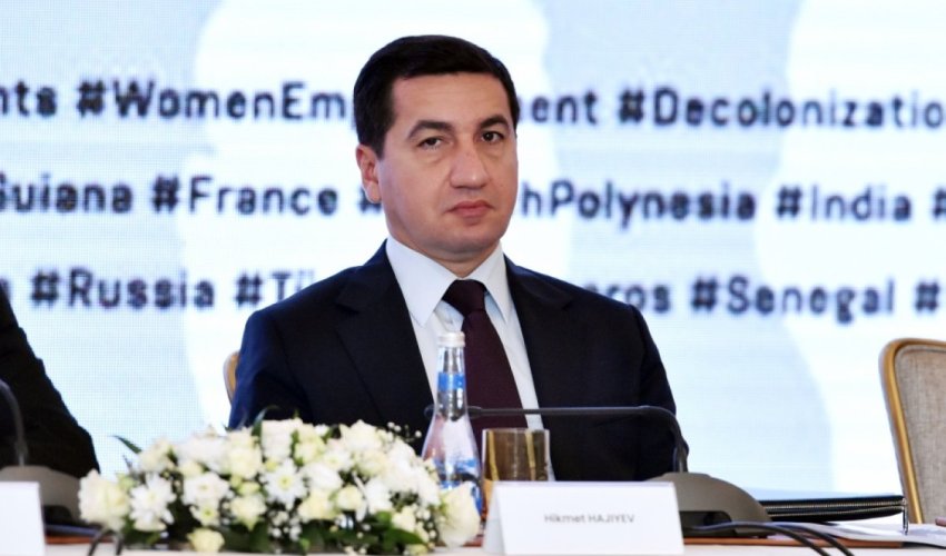 Hajiev says azerbaijan and armenia have moved from conflict to dialogue Hajiev says azerbaijan and armenia have moved from conflict to dialogue