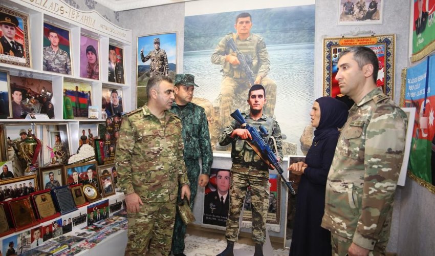 Hərbi prokuror Naxçıvanda sərhədçilərlə görüş keçirib
