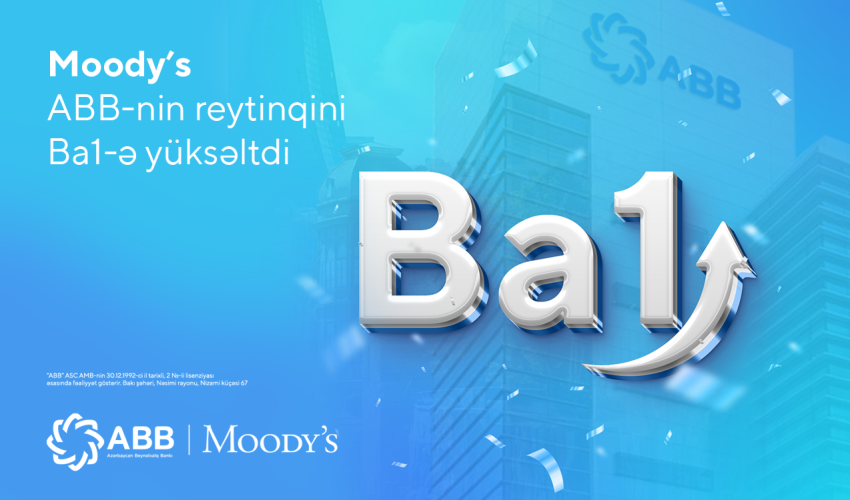 ABB-nin reytinqi tarixi maksimumayüksəldi! ABB-nin reytinqi tarixi maksimumayüksəldi!