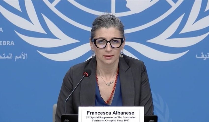 U.S. sanctions UN human rights rapporteur Francesca Albanese U.S. sanctions UN human rights rapporteur Francesca Albanese
