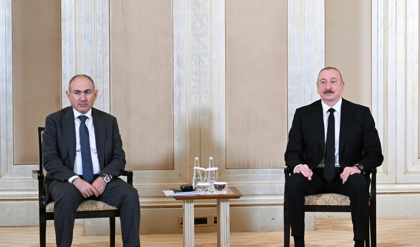 İlham Əliyevlə Paşinyanın görüşü bitib -YENİLƏNİB İlham Əliyevlə Paşinyanın görüşü bitib -YENİLƏNİB