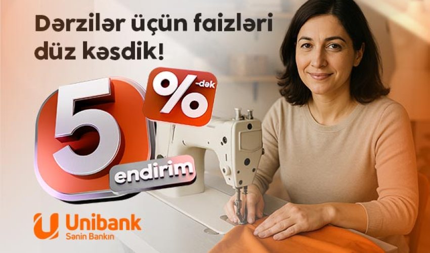 Unibankın sahibkarlar üçün yay kampaniyası davam edir Unibankın sahibkarlar üçün yay kampaniyası davam edir