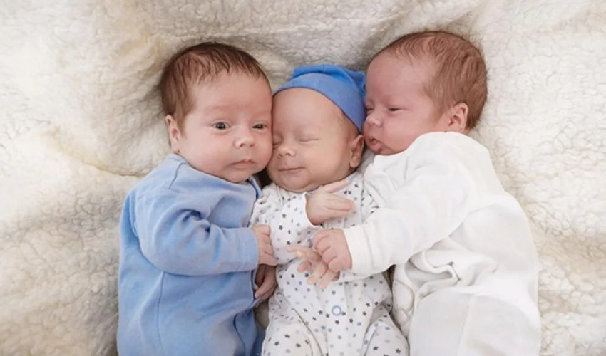 Beş ayda 1 264 əkiz, 57 üçəm doğulub