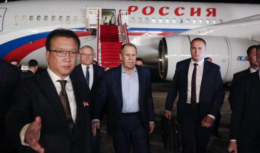 Лавров в Северной Корее Лавров в Северной Корее