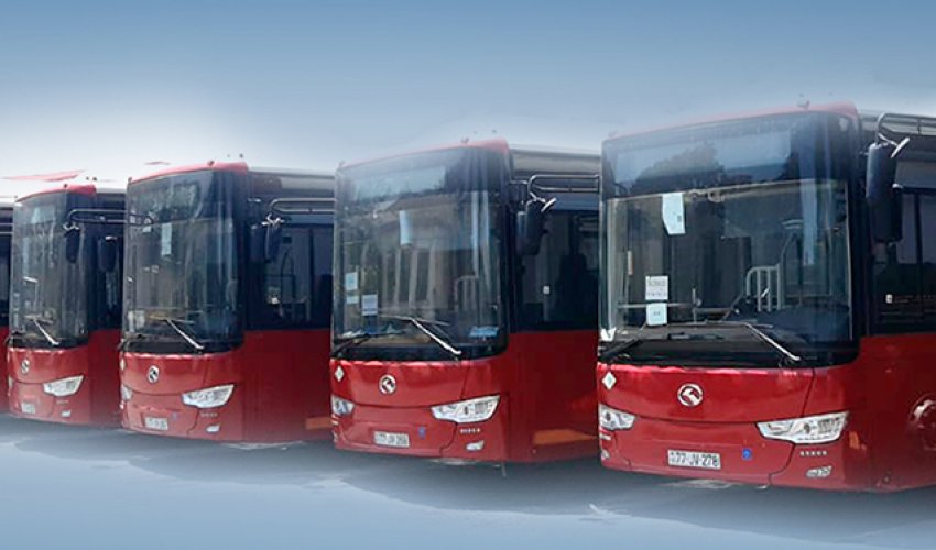 Beş ayda ölkəyə 210 avtobus gətirilib