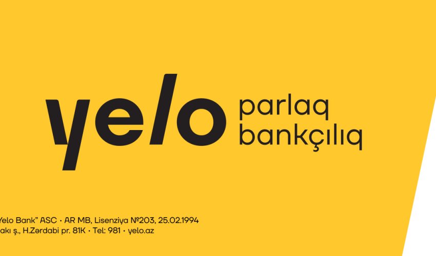 Yelo Bank çöl reklamı xidməti üzrə texniki tender elan edir! Yelo Bank çöl reklamı xidməti üzrə texniki tender elan edir!