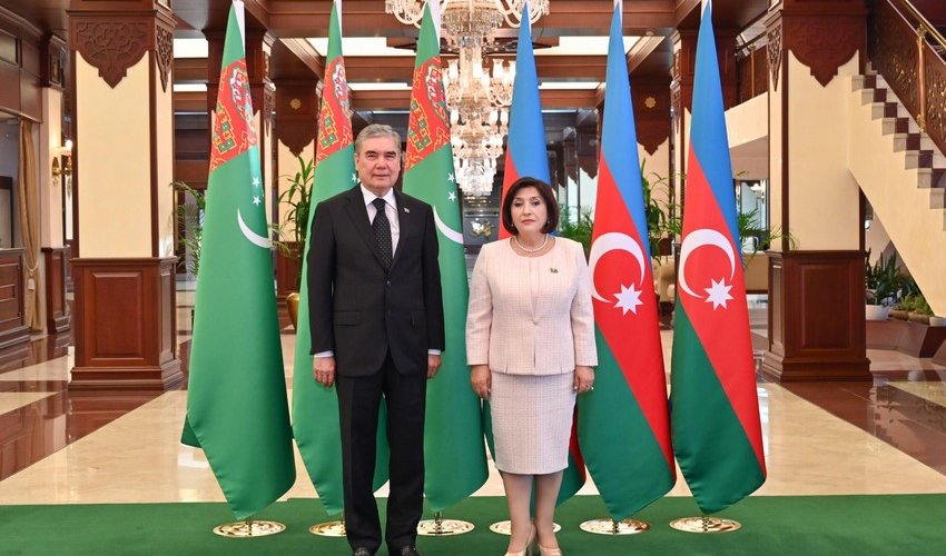 Türkmənistan Xalq Məsləhətinin sədri Milli Məclisdə səfərdə olub Türkmənistan Xalq Məsləhətinin sədri Milli Məclisdə səfərdə olub