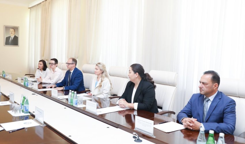 Azerbaijan's health ministry meets Pfizer representatives