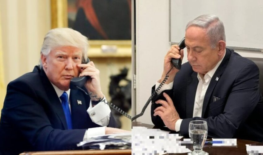 Tramp və Netanyahu arasında telefon danışığı olub Tramp və Netanyahu arasında telefon danışığı olub