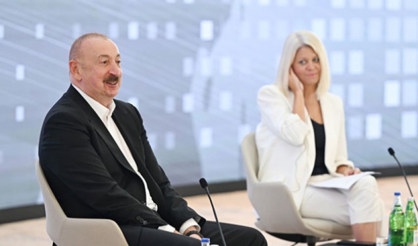 Prezident Qlobal Media Forumundan paylaşım edib - <span style=