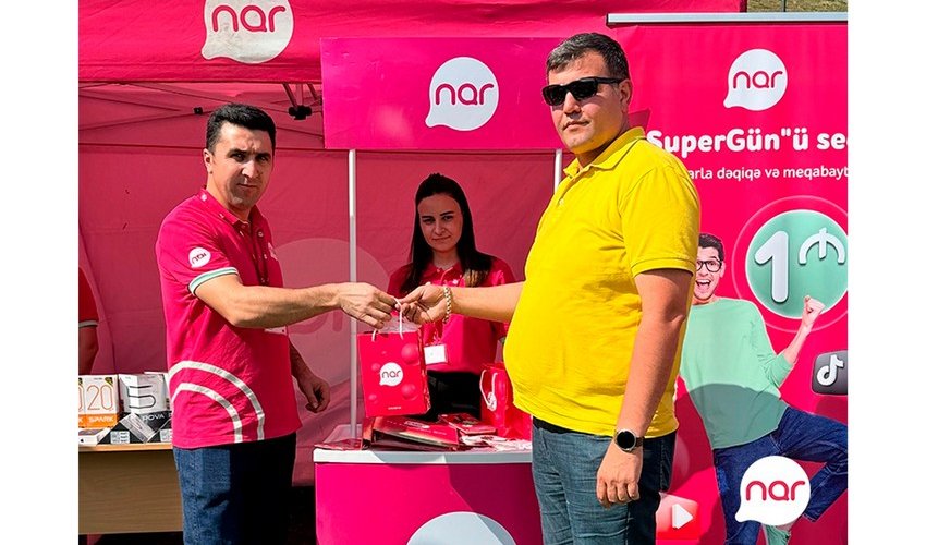 “Nar” Daşkəsən festivalında iştirak edib “Nar” Daşkəsən festivalında iştirak edib