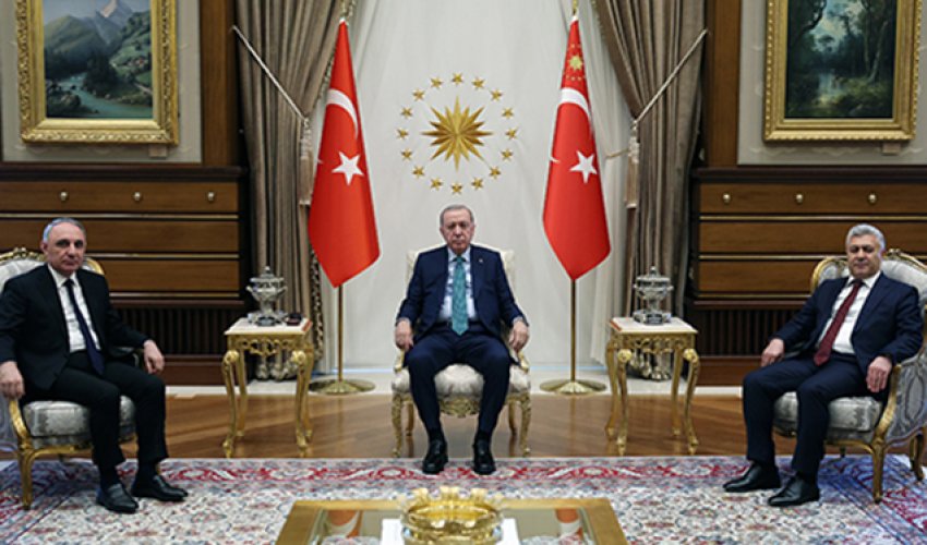 Ərdoğan Kamran Əliyevi qəbul edib Ərdoğan Kamran Əliyevi qəbul edib