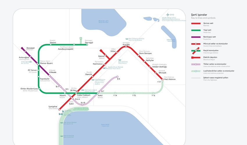 Bakı Metropoliteninin genişləndirilməsi üzrə 35,4 milyon manatlıq müqavilə imzalanıb