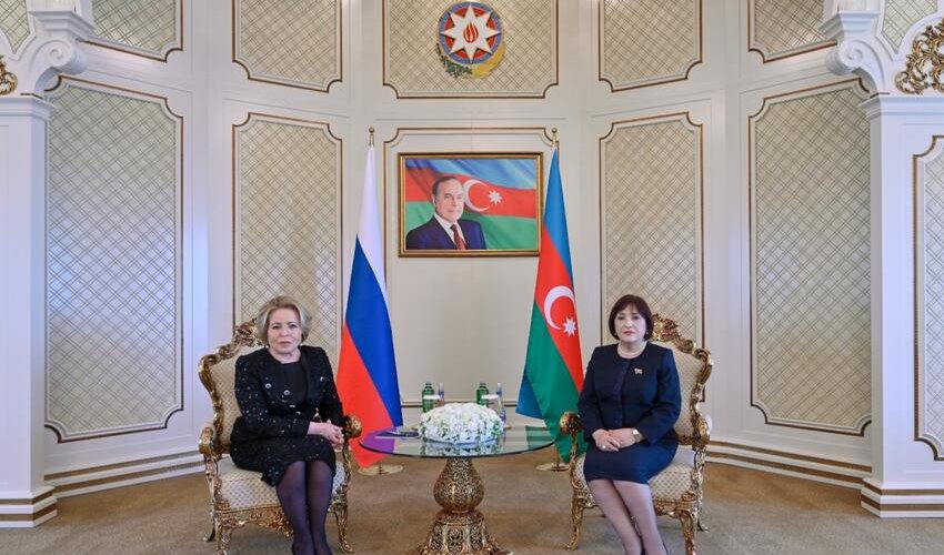 Sahibə Qafarova rusiyalı həmkarına başsağlığı verdi Sahibə Qafarova rusiyalı həmkarına başsağlığı verdi